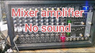 EUROPOWER mixer amplifier( No sound) 