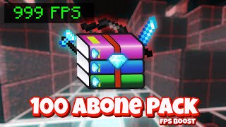 100 Abone Özel FPS BOOST Texture Pack !!! - 100 Abone Özel Pack'im