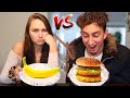 HEALTHY VS. JUNK FOOD CHALLENGE!! | Montana & Ryan