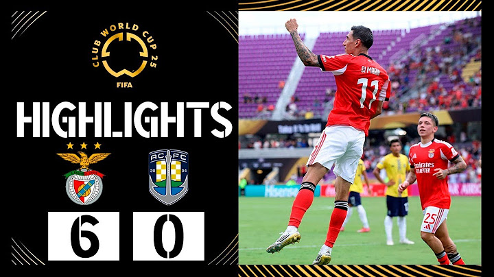 Benfica vs Auckland City 6-0 Resumen | Copa Mundial de Clubes de la FIFA