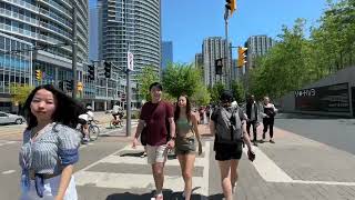 Toronto Live  Downtown Harbourfront Walk Victoria Day Weekend May 19 2024