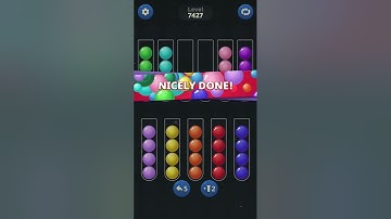 Ball Sort by Infinite Joy: Levels 7426, 7427, 7428