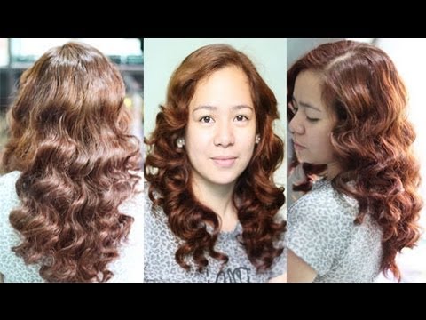 no-heat-car-sponge-curls-for-layered-hair--inspired-heatless-margaux-curls-ina-kapatid-anak