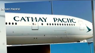 Cathay Pacific Airways misspells company name on plane