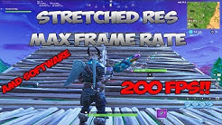 Fortnite How To Play Stretched On Every Pc Amd Nvidia Custom - new how to play stretched resolution in fortnite w amd software max frames duration 9 32