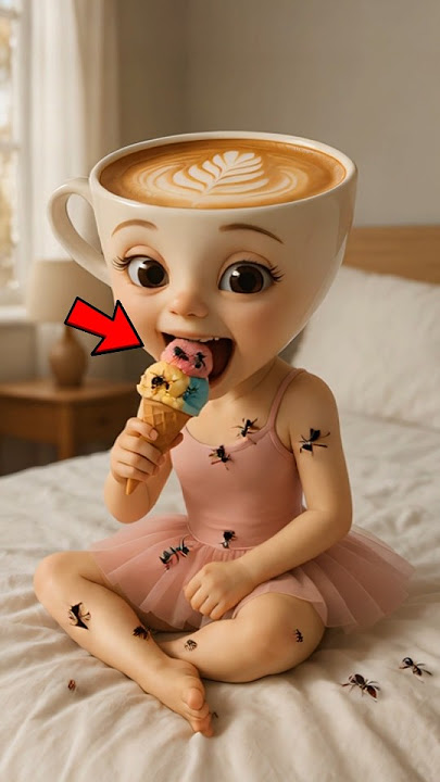 Ballerina Cappuccina Eating Rotten Ice Cream #ballerinacappuccina #brainrot #rescue