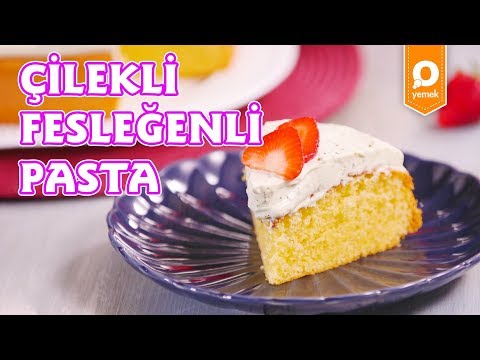 Video: Çilekli Fesleğenli Kek Nasıl Yapılır?