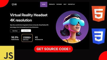 How To Build Landing Page Using HTML CSS And JavaScript