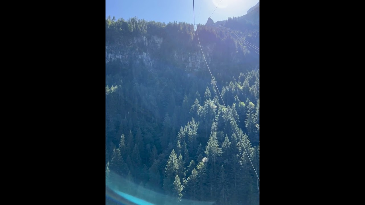Bergfahrt Luftseilbahn Fellboden - Bannalpsee