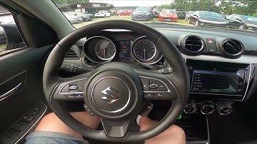 How to Enter and Manage Radio Equalizer in Suzuki Swift VI (2017 – now)