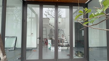 Lắp đặt xếp trượt xingfa hệ 63 cao cấp