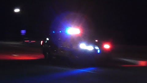 OCSD Rancho Santa Margarita Unit Responding Code 3