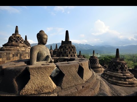 Video: Borobudur: milžiniškas budistų paminklas Indonezijoje