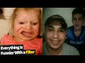 Filters Make Everything Funnier | Funniest Video Filters Instagram & Snapchat