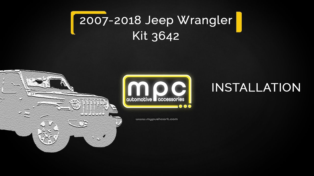 Remote start Installation video for 2007-2018 Jeep Wrangler - YouTube