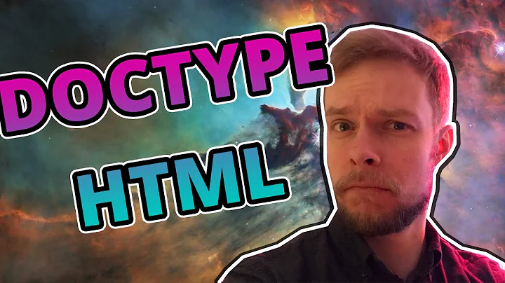 What is doctype in HTML documents? And why do you have to specify it?