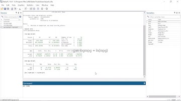 Regressions in Stata - Vol 2 - logarithmized variables