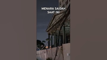 MENARA SAIDAH SAAT INI #misteri #penampakan #creepy #horror #gedungterbengkalai #hantu #viral