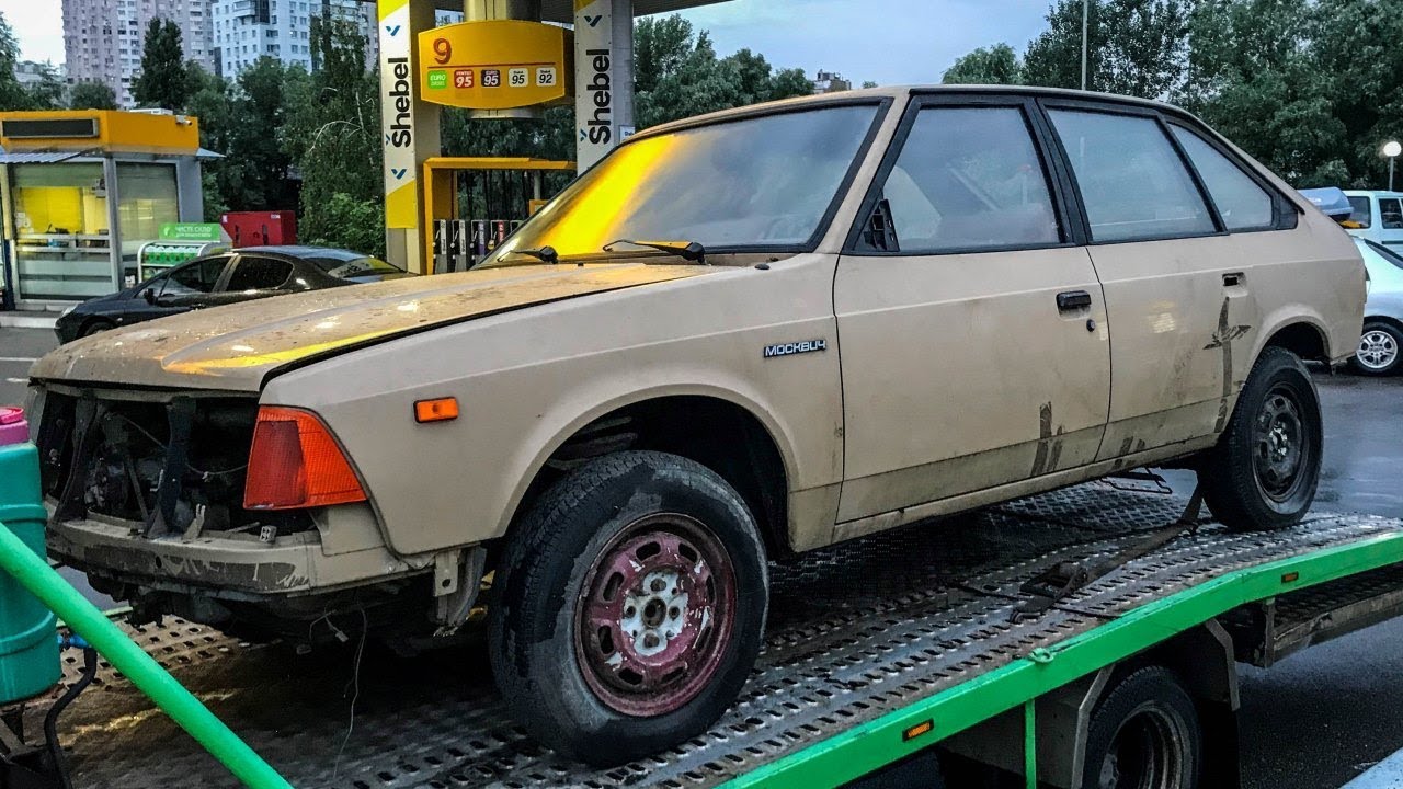 Нашли НОВЫЙ кузов Москвич-2141 первой комплектности Капсула времени ...