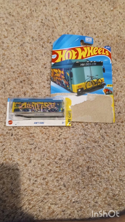 Hot wheels Ain't Fare bus diecast unboxing #shorts