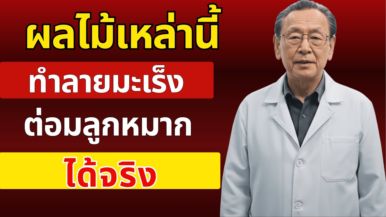 5 ผลไม้ลดต่อมลูกหมากโต | สุขภาพผู้ชาย