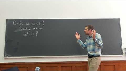 Complex Analysis: Lecture 1. Afonso S. Bandeira, ETHZ Fall 2020.