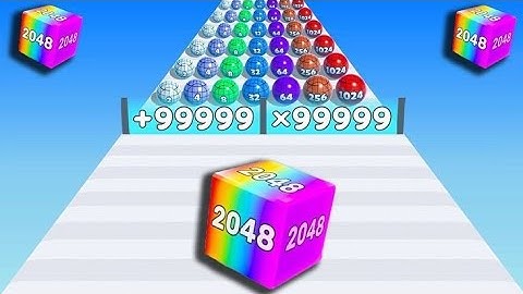 Ball Run 2048 - Gameplay Walkthrough Tutorial Levels (iOS, Android NinjaX YT is live! part - 159