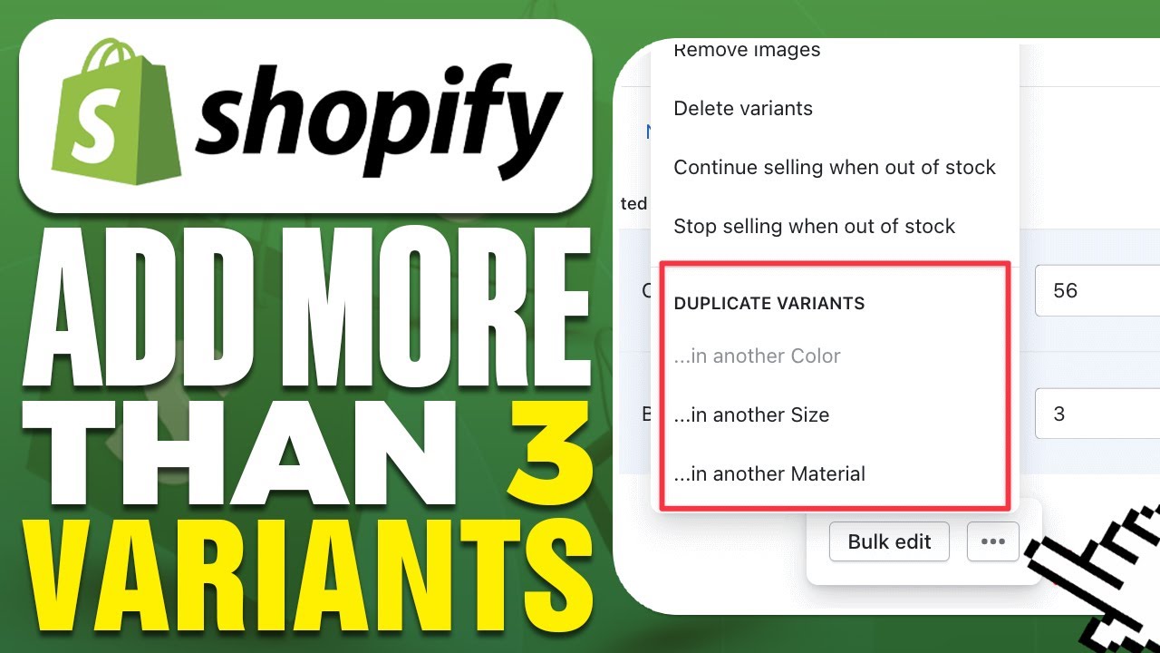 How To Add More Than 3 Variants On Shopify (2025) - YouTube