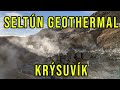 Walking Tour of Seltún Geothermal Area in Krýsuvík, Iceland | 2021 [4K]