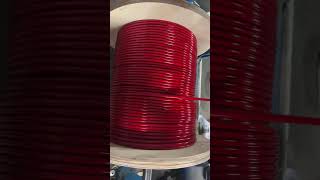 Red color PVC coated steel wire rope, 4mm to 6mm #threadedbar #plastic coated steel wire rope