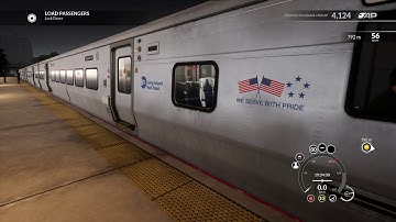 TSW 2020: LIRR M7 Departs Kew Gardens