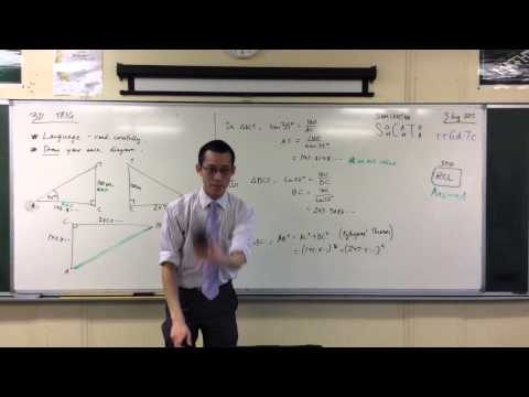 3-Dimensional Trigonometry: Introductory Example (2 of 2)