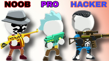 NOOB vs PRO vs HACKER Johnny Trigger Ultimate gameplay