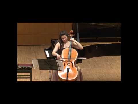 Mayuzumi -  Bunraku (1960) - Andrea Casarrubios, cello