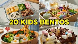 20 Ultimate kids Bento Box Ideas Rice Dessert Bentos ASMR