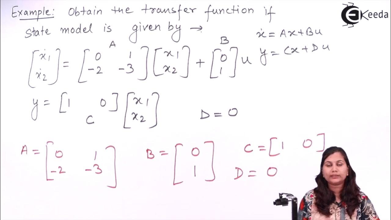Transfer Function Derivation from State Model Statement - State Space ...