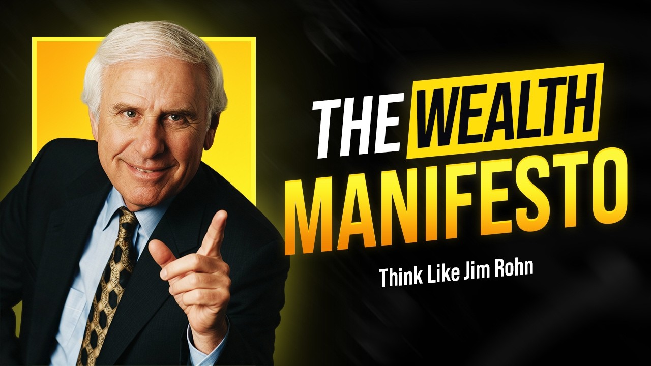 Jim Rohn Wealth The Wealth Manifesto โ Jim Rohnโs Timeless Rules for Money (2025) - YouTube