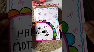 mother's day card making🩷#shorts #shortsviral #mothersday #diy