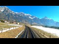 ★ 4K 🇦🇹  Bludenz - Arlberg - Giselabahn - St. Pölten - Tulln, cab ride across Austria [02.2021]