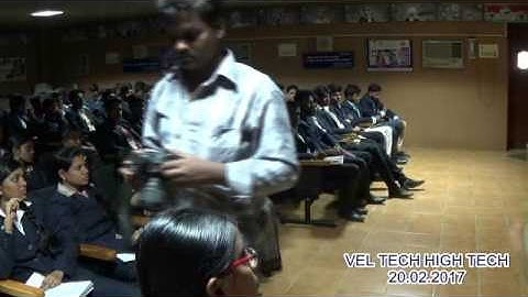 VELTECH HIGH TECH DEPT OF ECE GUEST LECTURE 20.02.2017