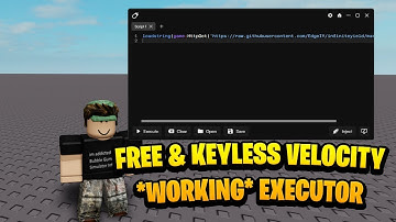 FREE *WORKING* Keyless EXECUTOR "VELOCITY" Roblox 2025!