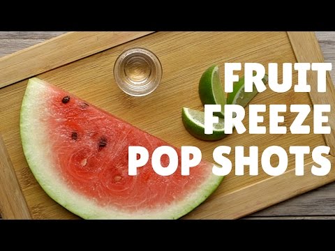 How To Make Fruit Freeze Pop Shots
