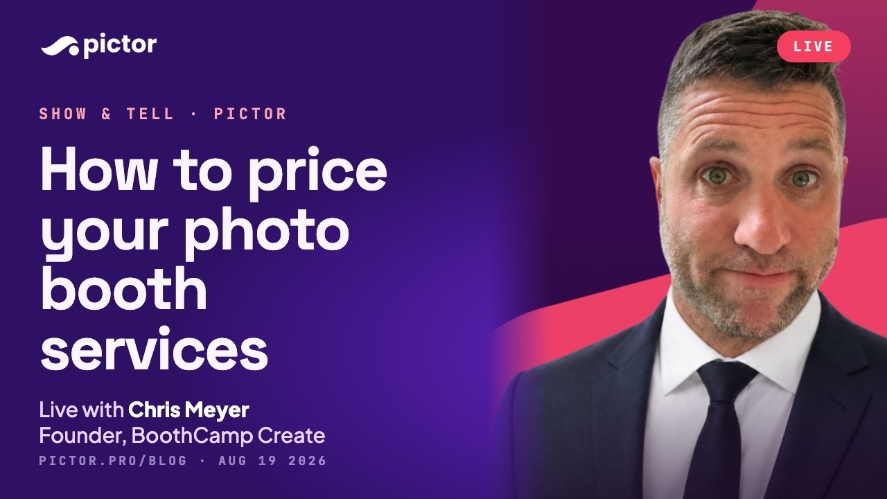 How to Price Your Photo Booth Services: Chris Meyer on Discounts, Raising Rates & Saying No