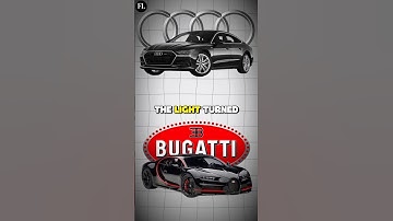 $3M Bugatti Gets Humbled by a Sleeper Audi UNBELIEVABLE Race! 😱cars #race #shorts #bugatti