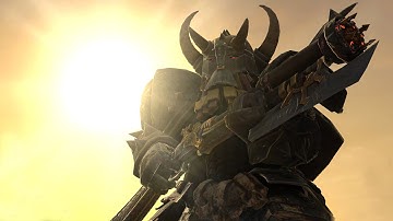 CHAOS DWARFS vs DWARFS and EMPIRE - Total War Warhammer cinematic battle