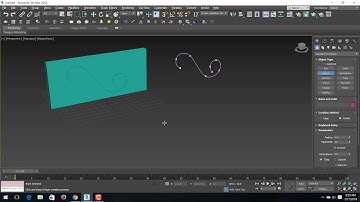 Shapemerge in 3ds max