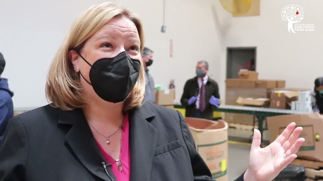 San Diego Food Bank USDA Under Secretary Jenny Lester Moffitt
