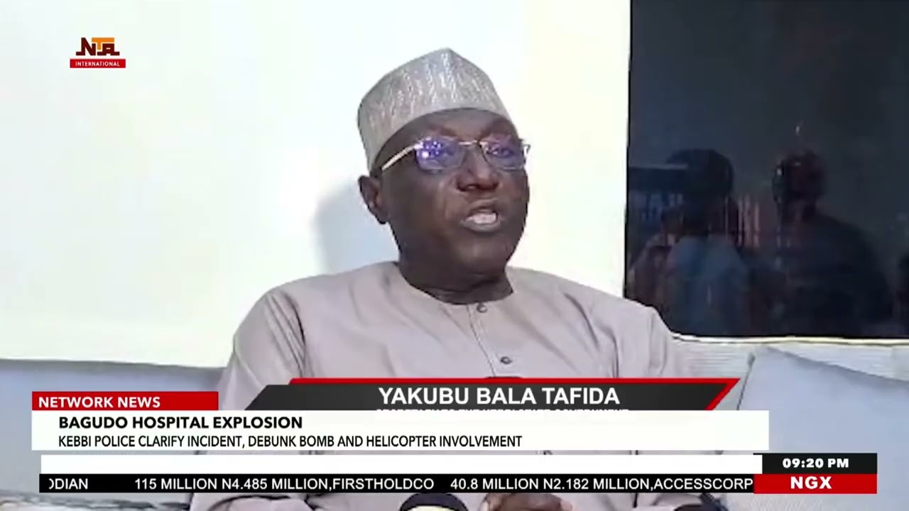 Kebbi Government Clears Air on Bagudo Hospital Explosion: It Was a Fire, Not a Bomb!