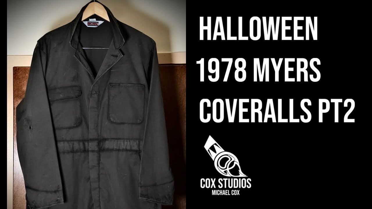 Converting Vintage BigMacs into Halloween 1978 Michael Myers Coveralls