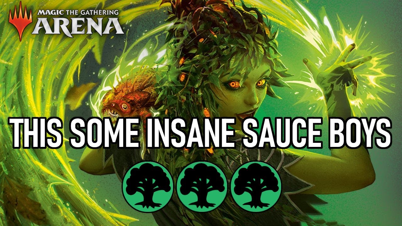 Mono Green BUT its an Infinite Turn Combo Deck - MTG Historic